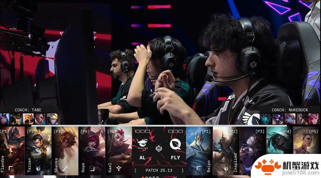 MSI：MSI：Tarzan波比团战游龙，AL 3-1轻松击败FLY确定胜局