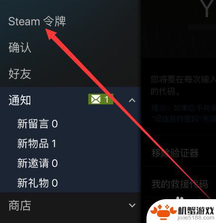 怎么看自己steam救援码