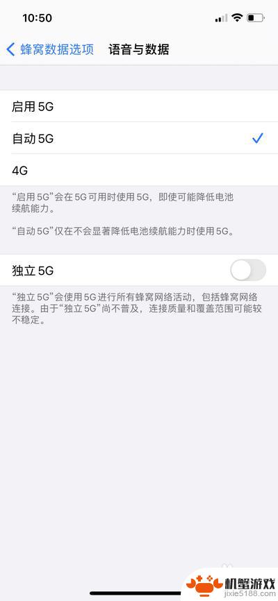 苹果手机打开5g开关在哪里