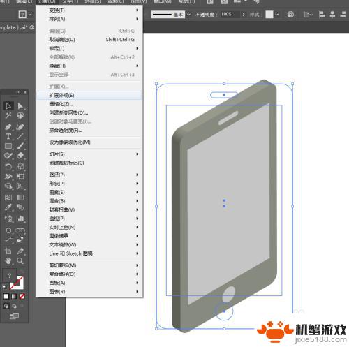 如何用3d制作苹果手机