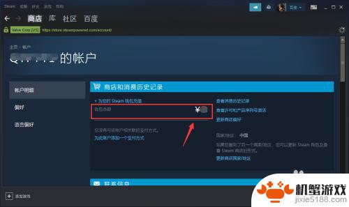 怎么看steam钱包剩多少钱