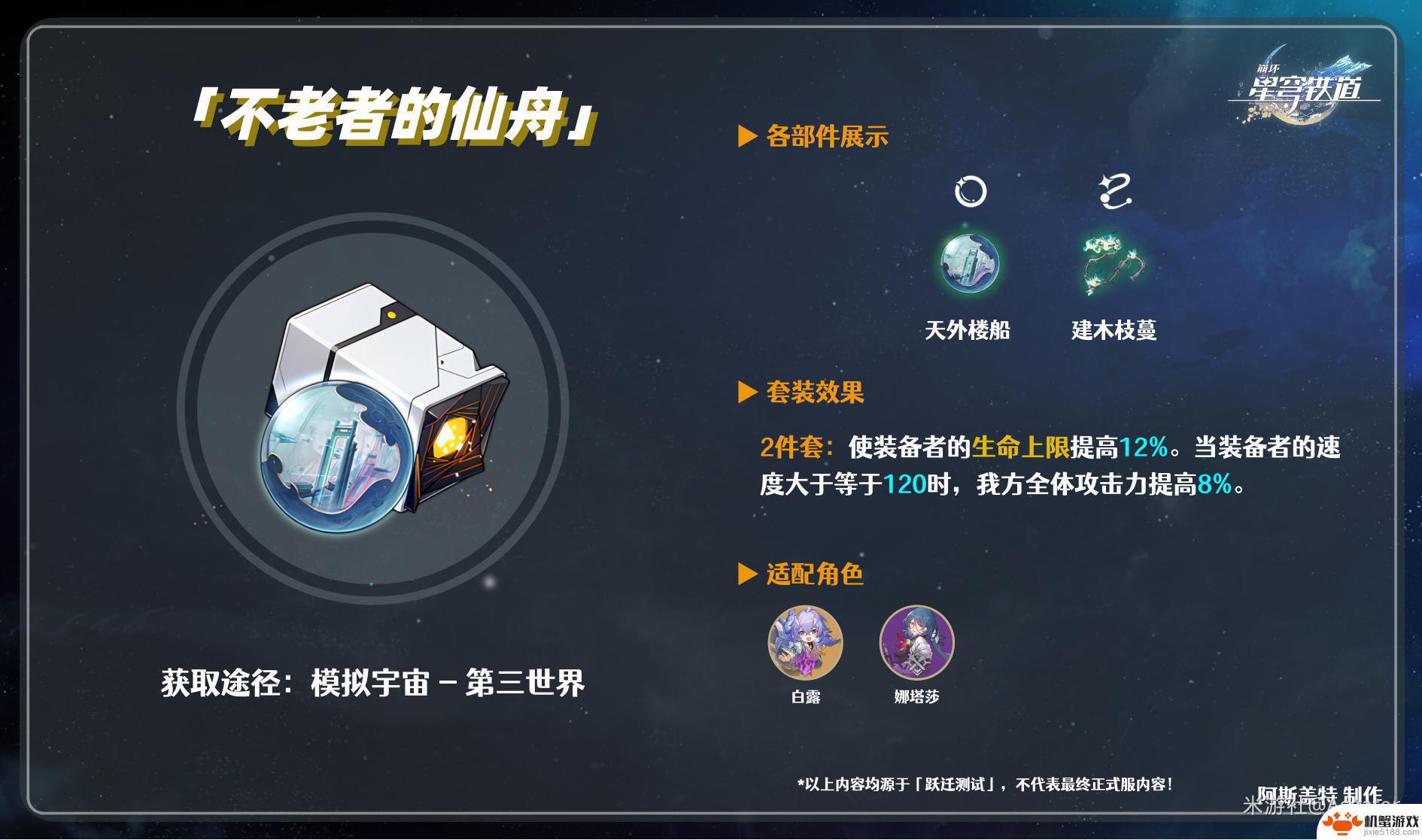 崩坏星穹铁道不老者的仙舟怎么获得