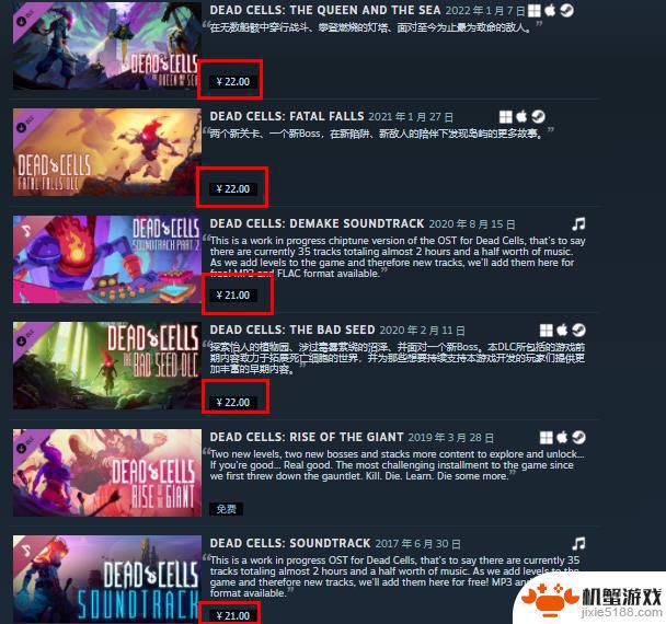 重生细胞steam最低价