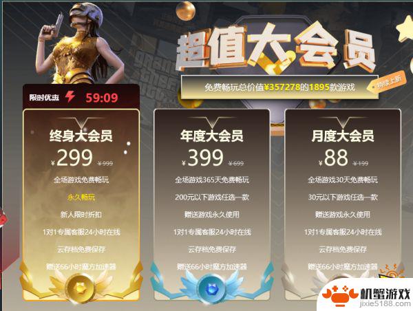 steam终身会员多少钱