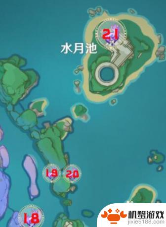 原神海袛岛水上雷神瞳