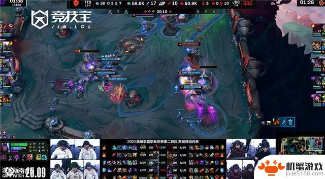 TES在LPL赛场连胜两局,轻松击败JDG【竞技宝报道】