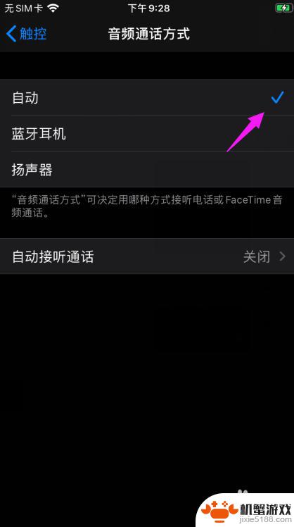 苹果手机如何选择音频通话