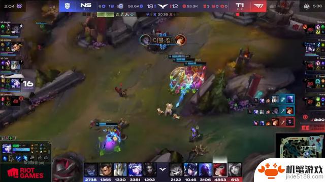 Keria使用塔姆保护Smash,在T1高压下击败NS稳住首发阵容