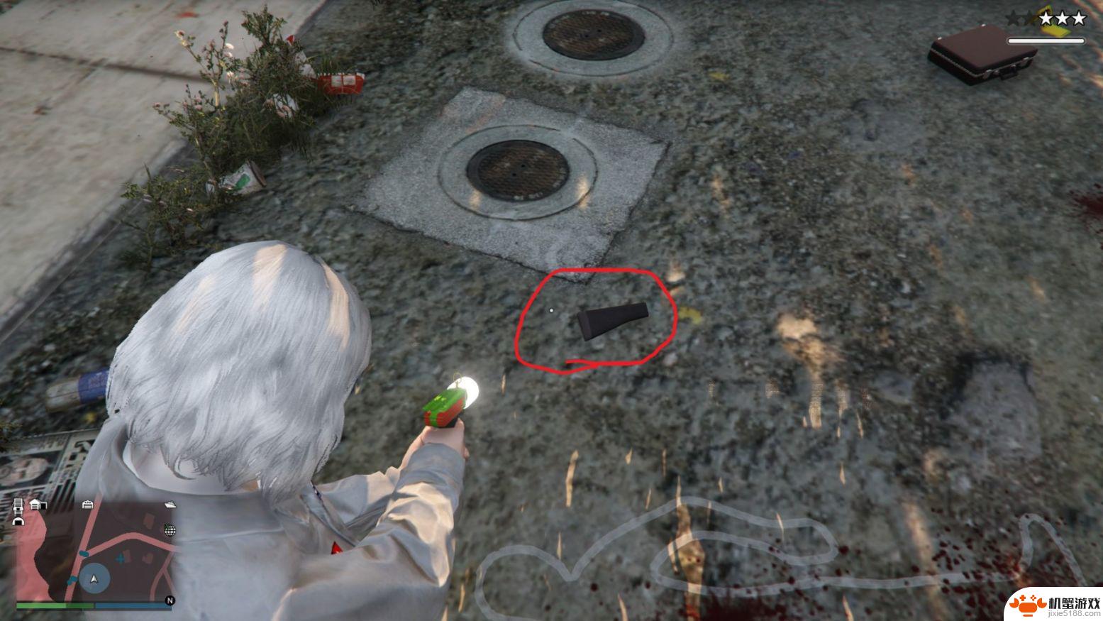 gta精确步枪配件地图
