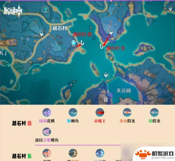 原神适合钓鱼的地方