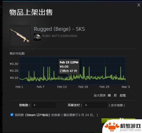 steam怎么卖pubg的皮肤